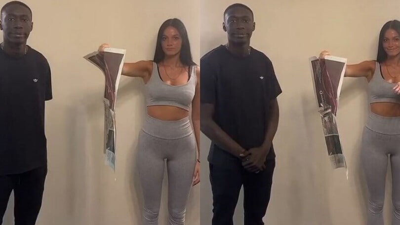 Lady Dybala e Khaby Lame: il video diventa virale!