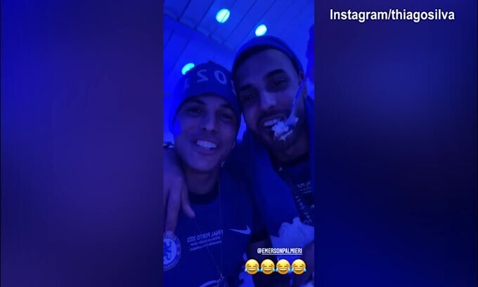 Thiago Silva ed Emerson Palmieri, dolce torta a notte fonda