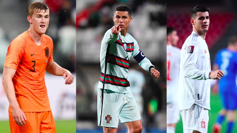 Juve, i 12 giocatori convocati all'Europeo