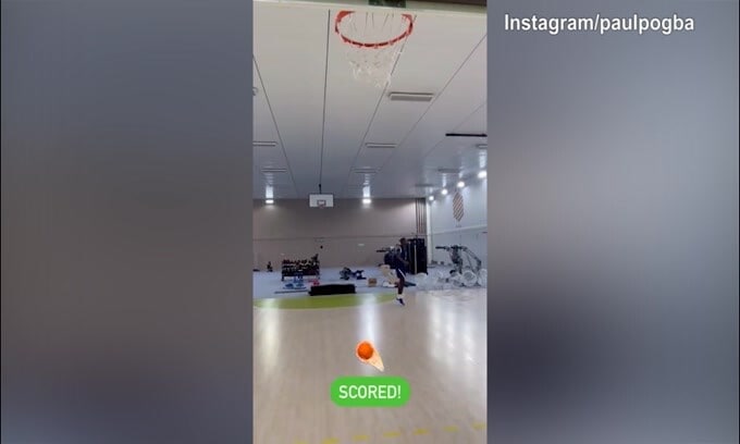 Basket, Pogba che colpi! Sembra Michael Jordan