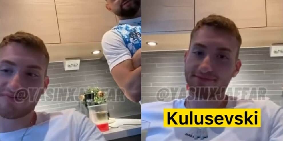 Kulusevski, il video della cena privata