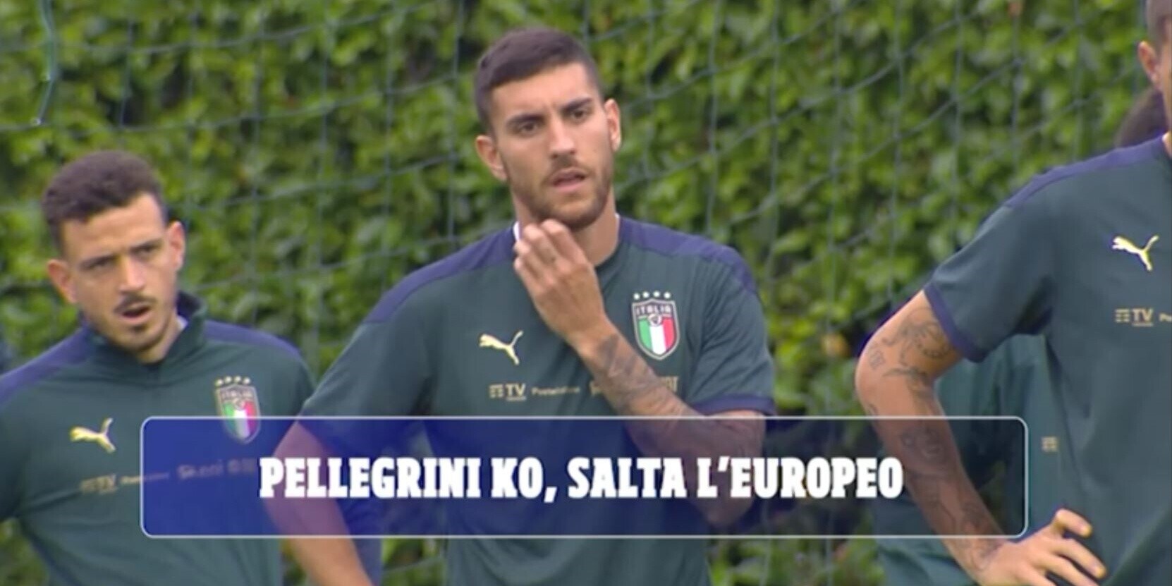 Italia, Pellegrini ko: salta Euro 2020