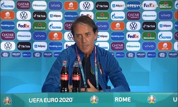 Mancini: "Eccesso di entusiasmo? Noi rimaniamo tranquilli"