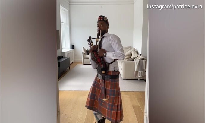 Evra non si smentisce, eccolo con il Kilt