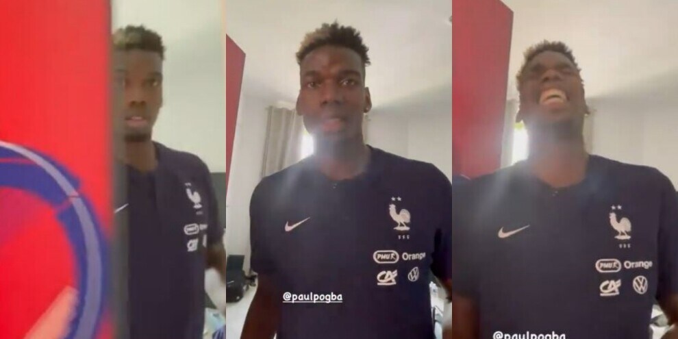 Pogba e Griezmann, lo scherzo nel ritiro della Francia
