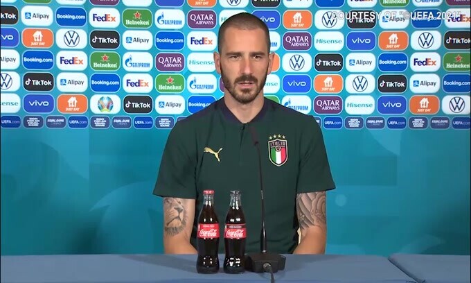 Bonucci: "L'Inghilterra mi ha impressionato"