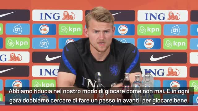 De Ligt: "Stiamo crescendo. Sul mio ruolo alla Juve e nell'Olanda..."