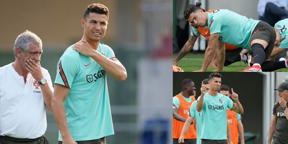 Portogallo, Ronaldo è pronto per la sfida con Pogba e Rabiot