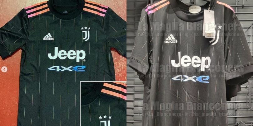 Juve, le anticipazioni della seconda maglia per il 2021-2022