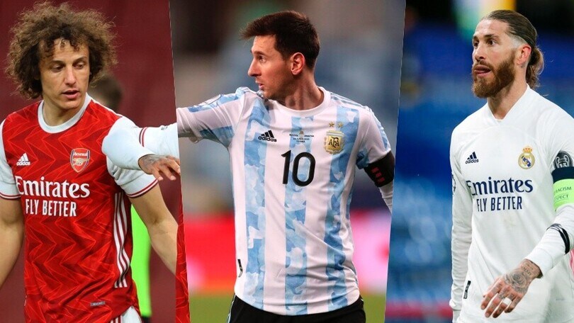 Da Messi a Sergio Ramos, i calciatori a parametro zero da luglio