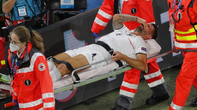 Belgio Italia Infortunio E Lacrime Per Spinazzola Terribile La Diagnosi
