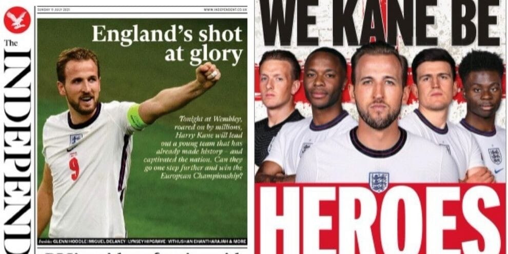 Kane l'uomo che può battere l'Italia: la stampa inglese sogna