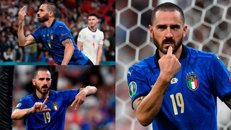 Bonucci si sciacqua la bocca e dedica il gol a moglie e figli