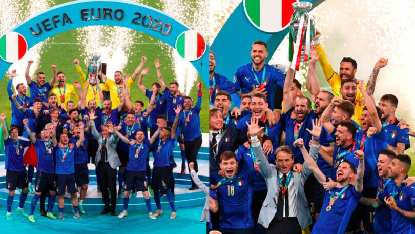 Italia campione d’Europa: Chiellini alza la coppa