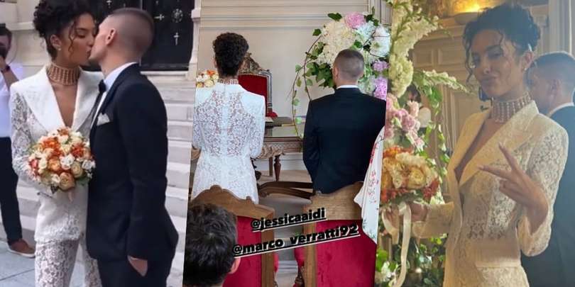 Verratti sposa Jessica: tra gli invitati c'è Ibrahimovic