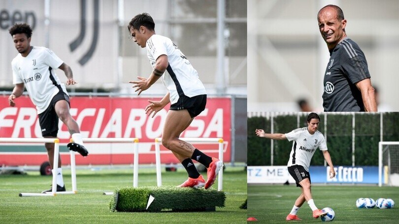 Dybala spinge, il baby Fagioli incanta: Allegri si gode la Juve