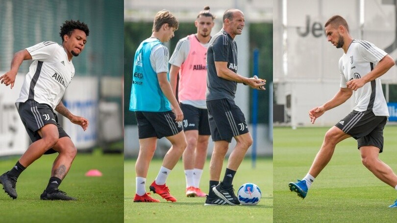 Juve, Allegri prepara il primo test: McKennie al top