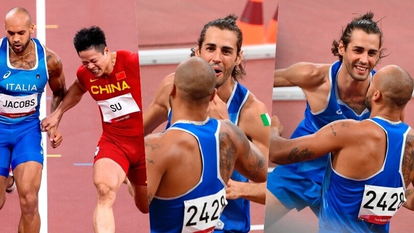 Tokyo 2020, lampo Jacobs ai 100 metri: all'arrivo c'è Tamberi!