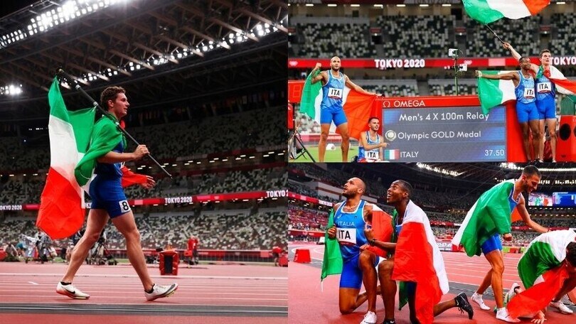 Italia in delirio! La festa per l'oro storico nella staffetta 4x100
