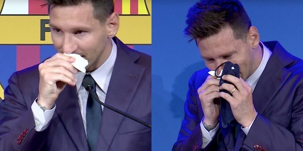 Messi in lacrime: l'ultimo saluto al Barcellona