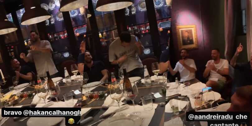 Inter, Calhanoglu e Radu cantanti per una sera..e c'è anche Dzeko!