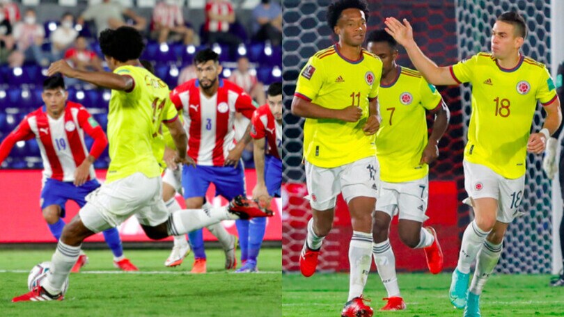 Juve, Cuadrado 'salva' la Colombia: gol decisivo contro il Paraguay