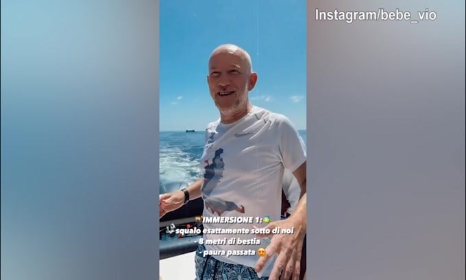 La ricerca dello squalo da parte di Bebe Vio
