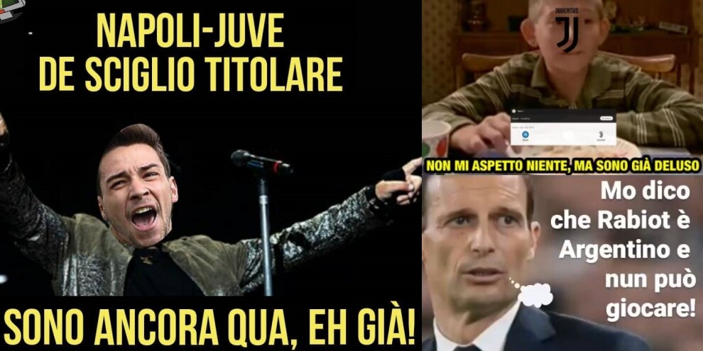 Juve senza Chiesa e i sudamericani a Napoli: l'ironia social dilaga