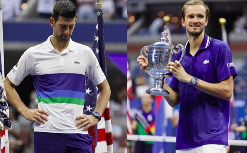 Delusione Djokovic, Medvedev alza il trofeo degli Us Open