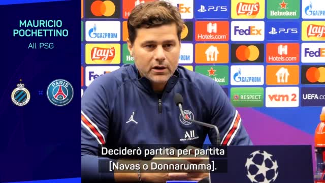 Pochettino su Donnarumma: "Decido partita per partita"