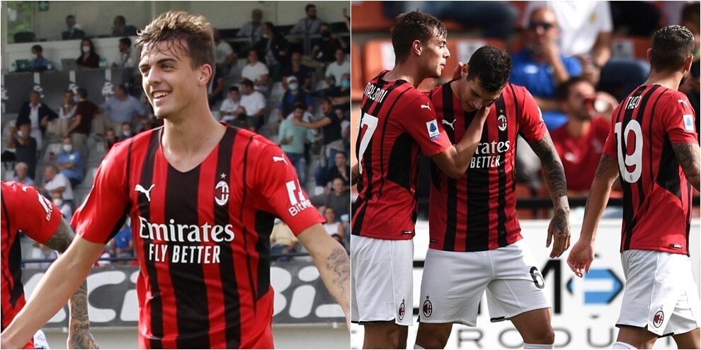 Il Milan vola con Daniel Maldini e Brahim Diaz: 2-1 allo Spezia