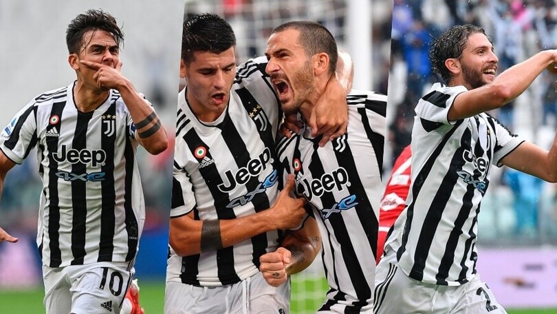 Juve, tris di sofferenza alla Samp con il primo gol di Locatelli