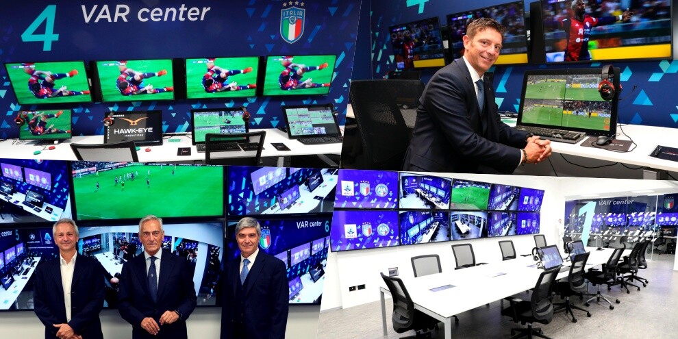 La Lega di Serie A presenta il nuovo centro Var