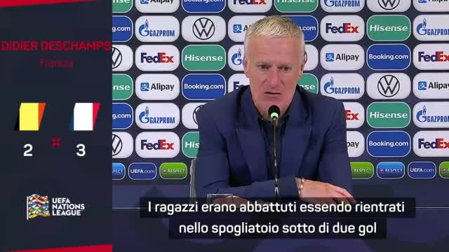 Deschamps sulla rimonta: "Merito dei singoli"