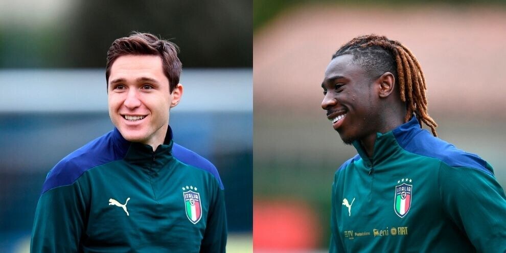 Italia, sorrisi per Kean e Chiesa: finalina con il Belgio nel mirino