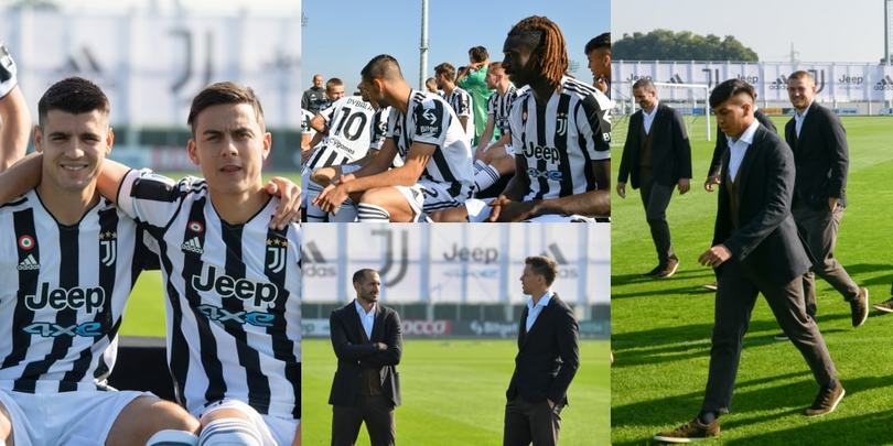 Juve, svelato il dietro le quinte della foto ufficiale
