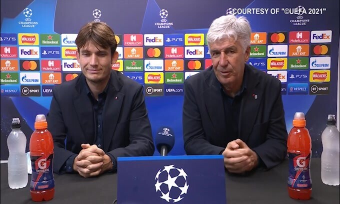 Gasperini su Ronaldo: "É straordinario"