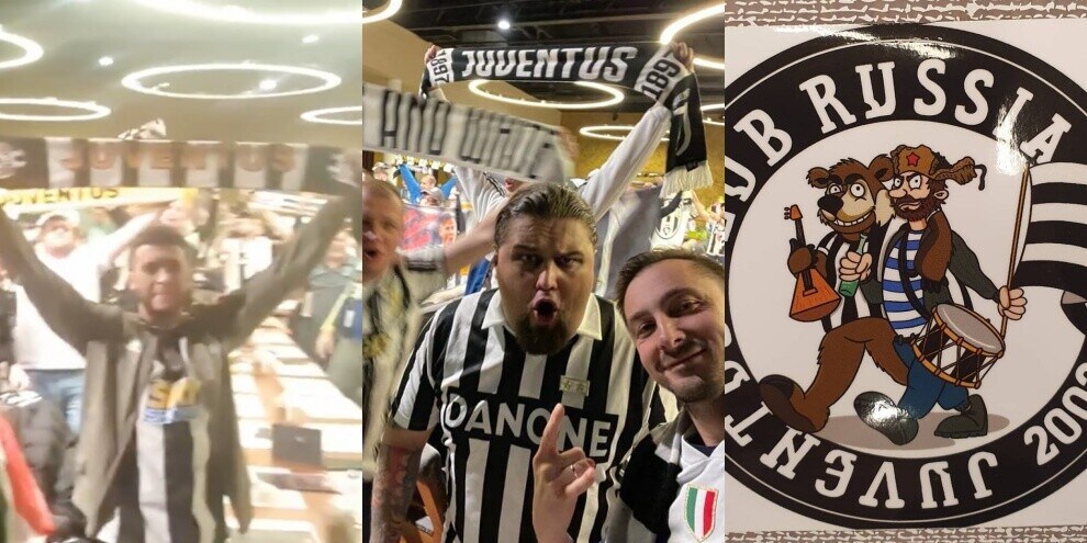 Lo Juventus club Russia canta a squarciagola l'inno bianconero: da brividi!