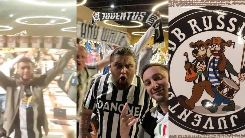 Lo Juventus club Russia canta a squarciagola l'inno bianconero: da brividi!