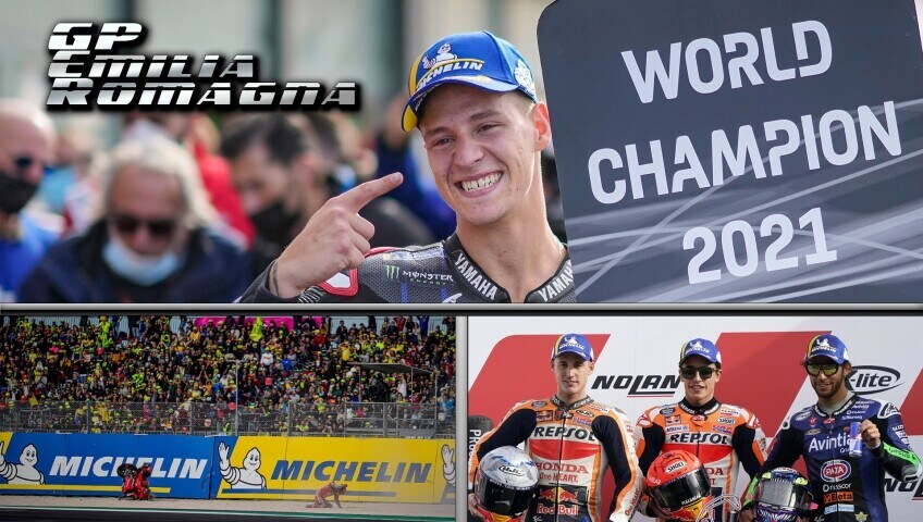 Pagelle GP Emilia Romagna: Quartararo campione a pieni voti