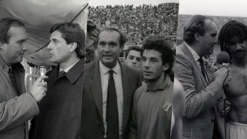 Giampiero Galeazzi, da Facchetti a Gullit: tutte le FOTO storiche