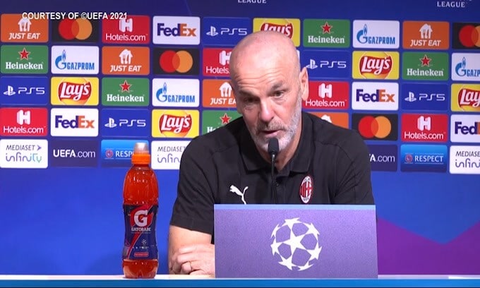 Pioli: "Liverpool? Abbiamo preparato bene la partita"