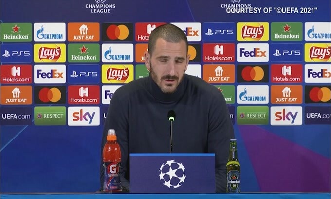 Bonucci: "Some teams are superior to us in the Champions League"