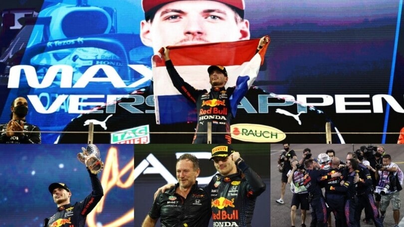 Verstappen vince il Mondiale di F1: lacrime di gioia e super festa ad Abu Dhabi