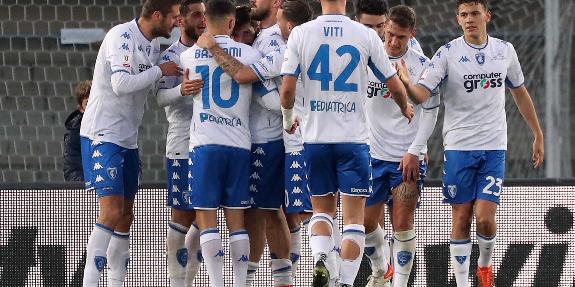 Mancuso, che doppietta in Coppa Italia: l'Empoli sbanca Verona