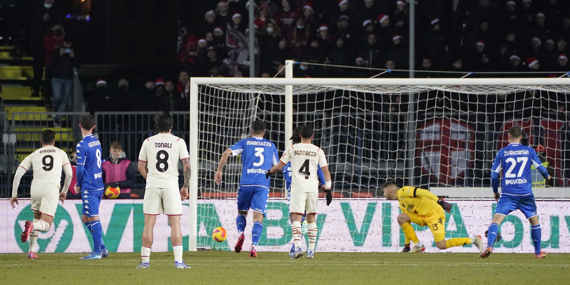 EmpoliMilan 24, il tabellino EmpoliMilan 24, il tabellino
