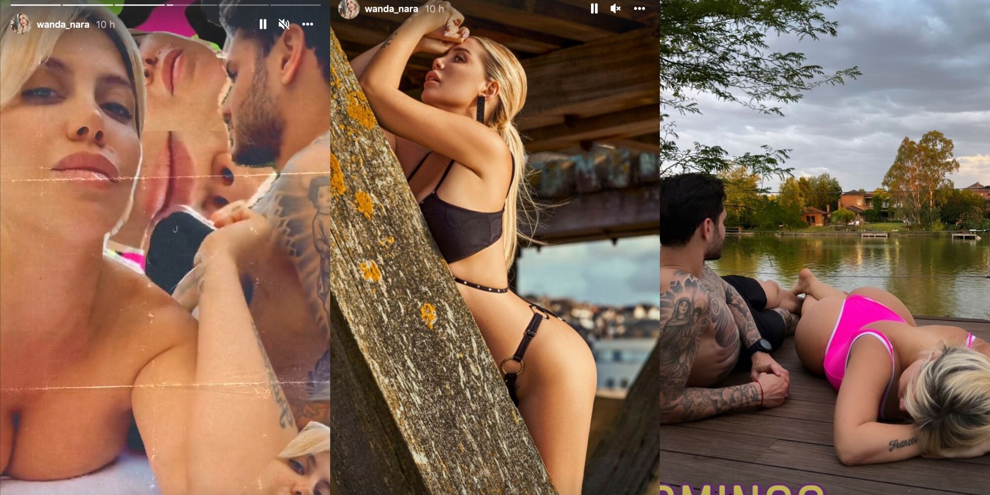Wanda Nara, vacanze bollenti con Icardi