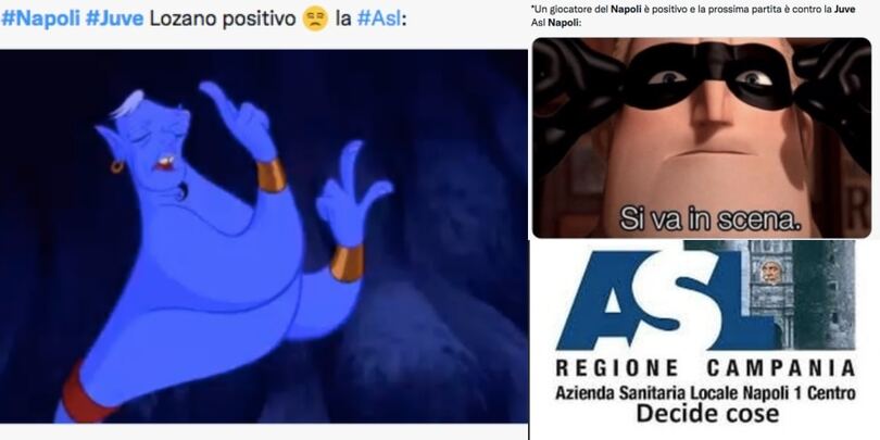 Juve-Napoli a rischio? Sui social dilagano le ironie