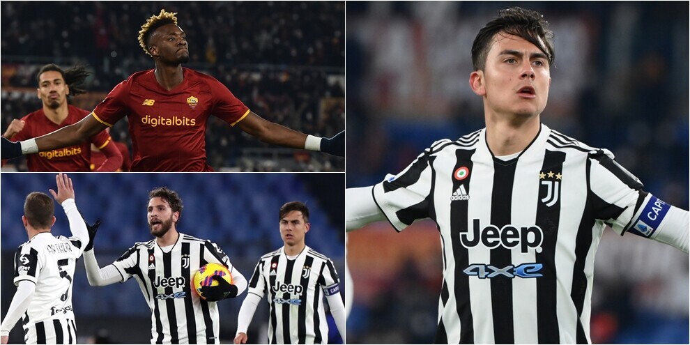 Juve, che rimonta! Roma battuta 4-3. Espulso De Ligt