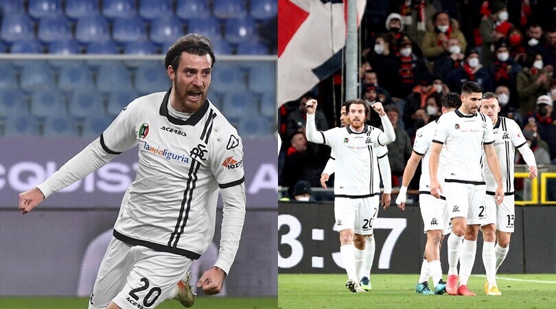 Bastoni regala la vittoria allo Spezia: Genoa ko al Marassi